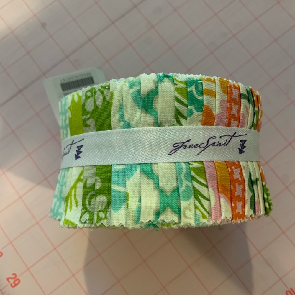 Up Parasol Heather Bailey Free Spirit Jelly Roll Precut